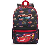 Get Trend Disney Cars Grande Mochila Niño, 46 cm Mochila Escolar y Viaje, Tirantes Acolchados, Ajustable para Colegio y Ocio, Idea de Regalo Niño (Multi Cars)