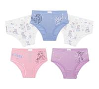 Get Trend Disney Frozen Braguitas Niña Bragas Algodon 100% Suaves y Cómodas Ropa Interior Niña Bebe Pack de 5 Calzoncillos Slip (9-10 Años, Multi Frozen 5 Pack)