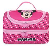 Get Trend Disney Minnie Mouse Bolsa de Almuerzo Infantil 3L, 2 Compartimentos, Lunch Bag Perfecta para Colegio, Guardería o Snack, Idea de Regalo Niña (Rosa Minnie Mouse)