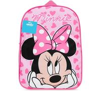 Get Trend Disney Minnie Mouse Mochila Infantil Bolsa Niña Niño 3+ Años Mochilas de Viaje Escolares Deportivas Preescolar Primaria Regalos Niños (Rosa Minnie Mouse)