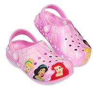 Get Trend Disney Princesas Zuecos Niña, Pantuflas Niña Antideslizantes y Transpirables, Zapatillas Verano, Zapatillas de Casa y Jardín (32-33 EU, Rosa Princess)