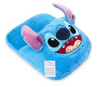 Get Trend Disney Stitch Calentador Pies de Peluche para Mujer Adultos, Aquecedor de Pies Invierno de Polar sin Electricidad, Antideslizante (Azul Stitch)