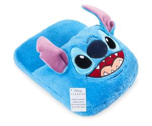 Get Trend Disney Stitch Calentador Pies de Peluche para Mujer Adultos, Aquecedor de Pies Invierno de Polar sin Electricidad, Antideslizante (Azul Stitch)