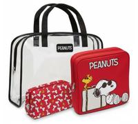 Get Trend Disney Stitch | Harry Potter | Hello Kitty | Neceser Barbie | Juego de 3 bolsas de maquillaje para mujeres y niñas, con cremallera, para uso diario, artículos de aseo de viaje