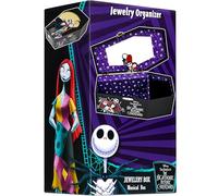 Get Trend Disney The Nightmare Before Christmas Joyero Musical Niña Caja Decorativa Organizador con Espejo y Cajones Almacenaje Regalo Niñas (Negro TBNC)