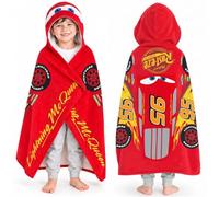 Get Trend Disney Toy Story | Cars Manta Infantil 130 × 90cm con Capucha | Manta Sofa Poncho Niños, Capucha con Forro Sherpa, Suave como un Plaid Cama de Invierno, Regalo Niña Niño