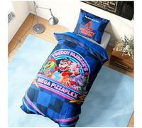 Get Trend Five Nights at Freddy'S Ropa de Cama Infantil 135x200 cm, Juego de Cama Reversible para Niños y Adolescentes, Funda Nórdica y Funda de Almohada, Regalos Niños (Multi FNFF, Individual)