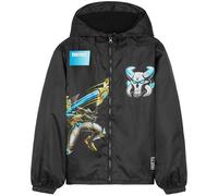 Get Trend Fortnite Chubasquero Niño y Adolescente, Chaqueta Impermeable con Capucha, Forro Polar, Idea de Regalo para Niños (13-14 Años, Fortnite Forro Polar)