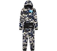 Get Trend Fortnite Pijama Entero Niños Adolescentes Ropa de Dormir con Cremallera Pijamas Polares Todo en Uno Regalos Niños (14-15 Años, Crema Camo Fortnite)