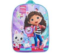 Get Trend Gabby's Dollhouse Mochila Infantil Bolsa Niña Niño 3+ Años Mochilas de Viaje Escolares Deportivas Preescolar Primaria Regalos Niños (Multi Gabby's Dollhouse)