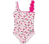 Get Trend Hello Kitty Bañador Niña y Adolescente de Una Pieza Bañadores Bañador Natacion Bebe Traje de Baño para Piscina y Playa (13-14 Años, Rosa Hello Kitty)