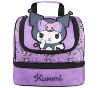 Get Trend Hello Kitty Kuromi Bolsa Termica Infantil 3D, Sanrio Lunch Bag con Doble Compartimento y Asa, Bolsa Isotermica para Colegio, Picnic o Excursiones, Regalo Niña (Multi Kuromi)