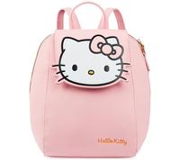 Get Trend Hello Kitty Sanrio Mochila Mujer Adolescente, Mochilas Elegantes con Compartimentos, Accesorio de Moda para Colegio Viajes y Uso Diario (Rosa Hello Kitty)