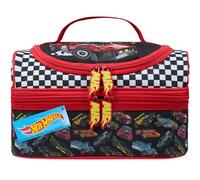 Get Trend Hot Wheels Bolsa Termica Porta Alimentos Infantil Bolso con Compartimento Comida Aperitivo para Escuela y Picnic (Multi Hot Wheels)