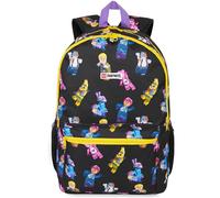 Get Trend Lego Fortnite Mochila Infantil, 46 x 32 x 16 cm, Grande Mochila Escolar Niño Ergonómica, Acolchada, Colegio Deporte y Guardería (Negro/Multi Lego Fortnite)