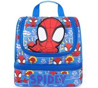 Get Trend Marvel Spidey y Sus Amigos 3D Bolsa Termica Infantil, Lunch Bag con Doble Compartimento y Asa, Bolsa Isotermica para Colegio, Picnic o Excursiones, Regalo Niños (Multi Spidey)