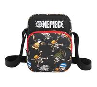 Get Trend One Piece | Minecraft | LEGO Ninjago Bolso Bandolera Niño, Crossbody Bag con Cremallera y Correa Ajustable Móvil y Accesorios, Regalo Niño