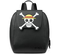 Get Trend One Piece Mochila Mujer Adolescente, Mochilas Elegantes con Compartimentos, Accesorio de Moda para Colegio Viajes y Uso Diario (Negro One Piece)
