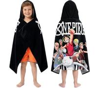 Get Trend One Piece Poncho Toalla Niño con Capucha 125x75 cm, 100% Algodón, Toalla Baño Infantil con Capucha, para Piscina Playa y Verano, Idea de Regalo para Niño (Multi One Piece)