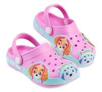 Get Trend Paw Patrol | Hello Kitty | Zuecos Ghost Spider para niñas, pantuflas deslizantes, sandalias de jardín, zapatos de suela antideslizante, Rosa/Multi Paw Patrol, 12-13 Big Kid