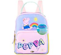 Get Trend Peppa Pig Mochilas Niñas Bebe Bolso Mochila Guardería Bolsas Pequeñas con Correas Ajustables para Preescolar Viajes (Multi Peppa Pig)