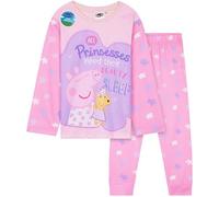 Get Trend Peppa Pig Pijamas Bebe Niña 18 Meses-5 Años, Conjunto de Pijama Suave 2 Piezas, Ropa de Dormir Infantil, Regalo para Niña (4-5 Años, Rosa Peppa Pig)