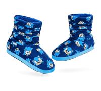 Get Trend Sonic Pantuflas Niño Talla 29-34, Zapatillas de Casa Infantiles con Suela Antideslizante, Calzado Cómodo para Invierno y Regalo Navidad (Azul, 31-32)