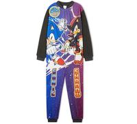 Get Trend Sonic The Hedgehog Pijama Entero Niño con o sin Capucha, Pijama Una Pieza, Polar Ropa de Dormir, Regalos para Niños (9-10 Años, Morado Shadow)