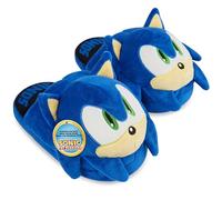 Get Trend Sonic the Hedgehog Zapatillas 3D Niño, Pantuflas Invierno Suaves con Suela Antideslizante, Regalos para Niños (29/30 EU, Azul Sonic)