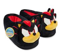 Get Trend Sonic the Hedgehog Zapatillas 3D Niño, Shadow Pantuflas Invierno Suaves con Suela Antideslizante, Regalos para Niños (29/30 EU, Negro Shadow)