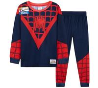 Get Trend Spidey Pijamas Niños, Conjunto Niño Invierno Cálido 2 Piezas, Ropa de Dormir Infantil Suave, Ideas de Regalos (4-5 Años, Negro/Rojo Spidey)