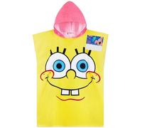 Get Trend Spongebob Squarepants Toallas de Baño Playa y Piscina con Capucha para Niños Adolescentes Toalla Poncho Toallas de Algodon (Multi Spongebob, 9-14 Años)