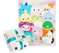 Get Trend Squishmallows Manta Infantil para Cama Sofá Viaje, Decoracion Dormitorio, Mantas Suaves y Divertidas, Regalos Originales, 130x150cm (Multi Squishmallows)