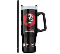 Get Trend Star Wars Vaso Térmico 920 ml, Botella Acero Inoxidable, Vaso con Pajita y Asa, Mantiene Hielo 42H Frío 12H Calor 5H, Tapa Antigoteo BPA Free, Taza Café y Viaje Darth Vader