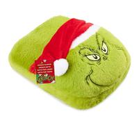 Get Trend The Grinch Calentador Pies de Peluche para Mujer Adultos, Aquecedor de Pies Invierno de Polar sin Electricidad, Antideslizante, Regalos Originales (Verde Grinch)