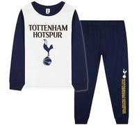 Get Trend Tottenham Hotspur Pijama Futbol Niño Adolescente, Conjunto Pijama Invierno 2 Piezas con Camiseta Manga Larga y Pantalón, Regalos Niños (13-14 Años, Azul Marino Tottenham Hotspur)