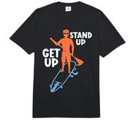 Get Up Stand Up Loves Tabla de Remo Stand Up Paddle Boarding Comfort Colors Adult Heavyweight T-Shirt
