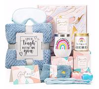 Get Well Soon Regalos para mujeres, paquete de cuidado, cesta de regalo para amigos enfermos, regalos de condolencias pensando en ti después de la cirugía, siéntete mejor regalos de cuidado personal,