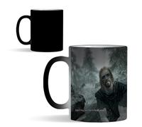 Getagift Taza mágica de cerámica que cambia de color con texto en inglés "You're Finally Awake Meme Birthday Secret Santa".