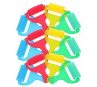 GETAJGHSD 12 piezas Rodillos de Esponja para Juego Mango para Manualidades y Graffiti de Arte DIY Esponjas Reutilizables y Lavables para Clases de Arte y Proyectos