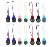 GETAJGHSD 14 Piezas Brújula Mini Portátil con Cordón para Senderismo y Caminata, Ligera, sin Necesidad de Batería, Fabricada en Plástico Resistente