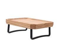 GETAJGHSD 1pc Simple Dormitorio Almacenamiento Rack Zen Ornamento De Madera Inicio Mini Pantalla Estante