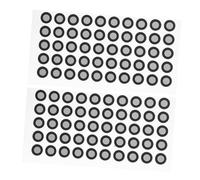 GETAJGHSD 2 Hojas Punto De Identificación del Escáner Puntos De Referencia para Escáner 3D Puntos De Referencia De Escaneo 3D Marcador De Objetivos Reflectantes Puntos Reflectantes De