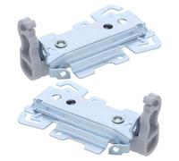 GETAJGHSD 2 Ruedas Deslizantes de Acero Inoxidable para Puertas Correderas de Armario, Alta Capacidad de Carga y Construcción Metálica, Ideales para Renovar Herrajes