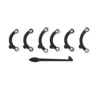 GETAJGHSD 3 Pares Pinzas Moldeadoras de Nariz Invisibles de Silicona para Mujer, Clip Corrector y Levantador Nasal, Dispositivo de Belleza Nasal para Uso Diario y Perfil Definido,