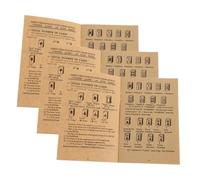 GETAJGHSD 3 Piezas Manual de Instrucciones para Mahjong Rápido con y para para Jugadores y Entretenimiento Familiar