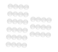 GETAJGHSD 3 Series Tope De Cadena De Cuentas Transparentes para Estores Práctico para Cortinas Salón Baño Y Cocina Diseño Y Funcional 12 Piezas X 3