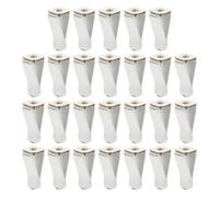 GETAJGHSD 40 Clips para Aromaterapia de Coche Clip Ambientador de Ventilación en Aleación Blanco, Accesorios para Celebración Verano y Protección del Aire Acondicionado