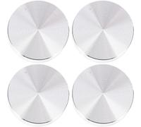 GETAJGHSD 4piezas Discos Antideslizantes De Aluminio Unidades para Mesas De Vidrio Adaptadores para Comedor Escritorio