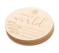 GETAJGHSD 5 piezas Cartel de de de Madera Señal para Nombre para Registros de y Celebraciones de Shower